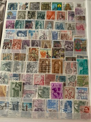 Colección de sellos varios.