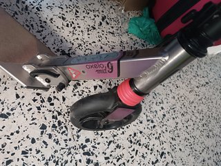 Patinete plegable de pie