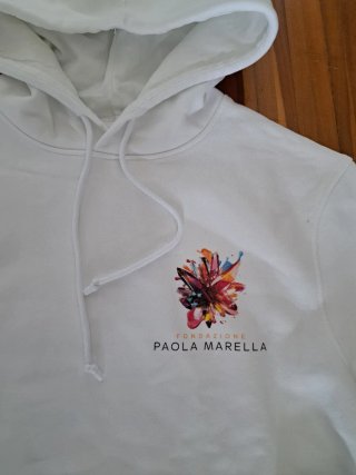 Felpa Paola Marella con cappuccio