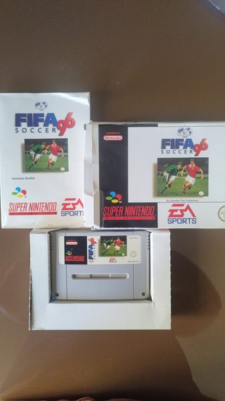 FIFA 96 Super Nintendo EA Sports