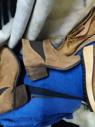 Lote de zapatos marrones