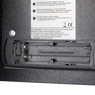 Cassaforte in acciaio Amazon Basics 14L
