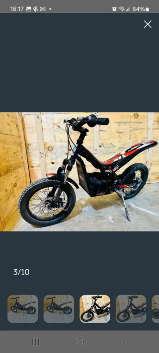 OSET Moto de Trial Eléctrica