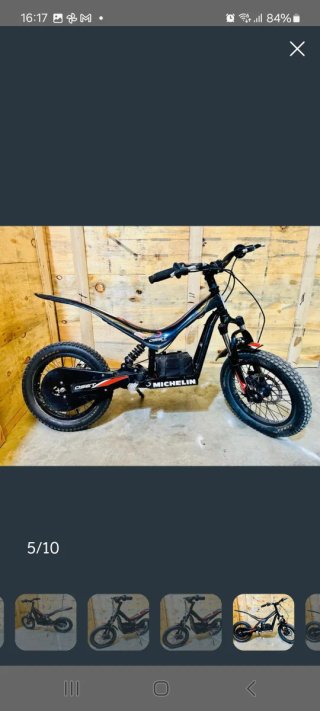 OSET Moto de Trial Eléctrica