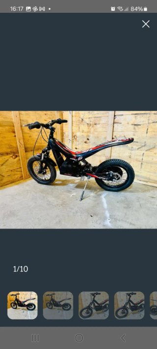 OSET Moto de Trial Eléctrica