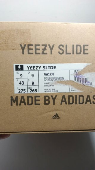 Adidas Yeezy Slide Ochre NUEVO 43 EU