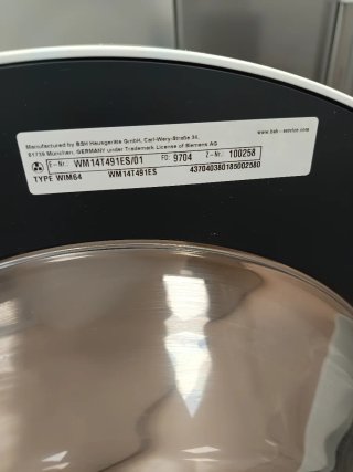 Lavadora Siemens 8kg