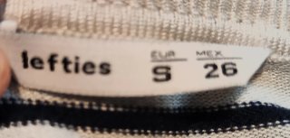 Jersey fino rayas mujer