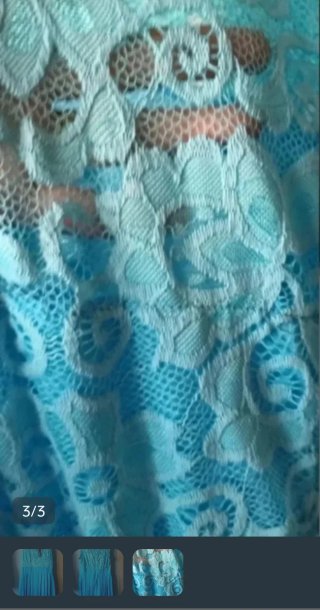 Vestido de fiesta ZARA azul