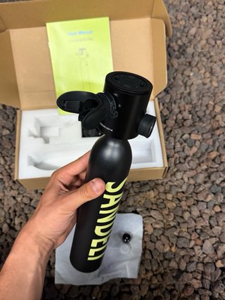 Mini Tanque Oxígeno 0.5L ideal Snorkel