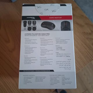 HyperX Pulsefire SAGA Pro Wireless, NUEVO!