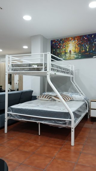 Litera Matrimonio Blanca Metal