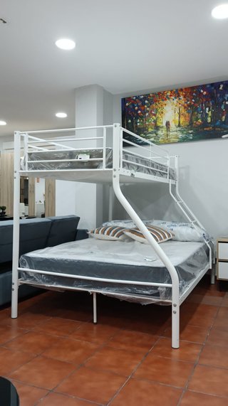 Litera Matrimonio Blanca Metal