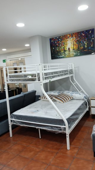 Litera Matrimonio Blanca Metal