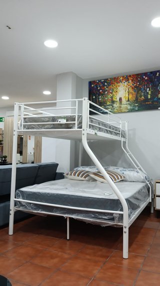 Litera Matrimonio Blanca Metal