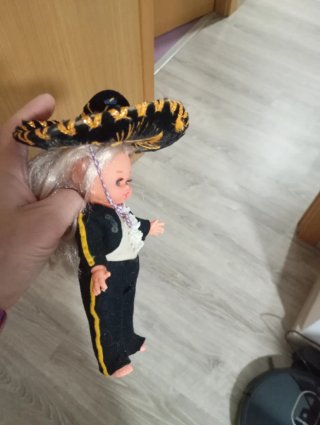 Muñeca Famosa Años 70 Mariachi
