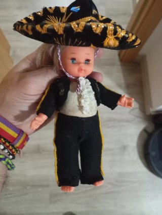 Muñeca Famosa Años 70 Mariachi