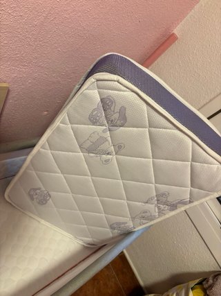 Cuco para bebé rosa y gris