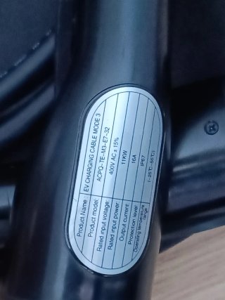 Cable Coche Eléctrico EV 32A 11KW
