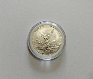 Moneda Plata 1 onza México libertad 2016