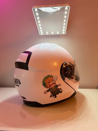 Casco Nzi Blanco Integral