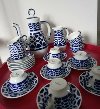 Juego de café 12 tazas (opción a 6 tazas)