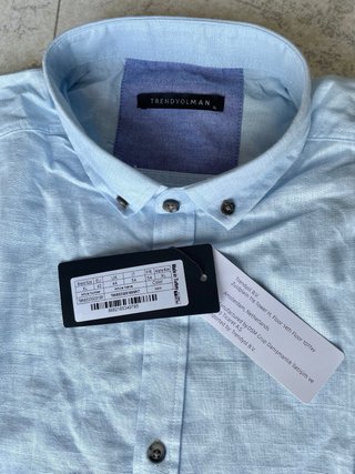 Camicia Trendyol XL 100 % cotone