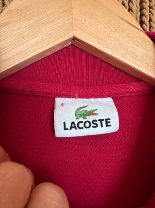 Polo Lacoste Rojo