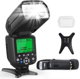 Flash Speedlite RALENO E-TTL i-TTL Canon Nikon