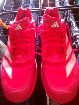 Adidas Defiant Talla 44 Rojo/Blanco