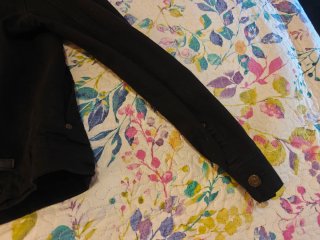 Chaqueta vaquera Bershka negra Talla XL