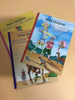 Lote Cómics Miguel de Cervantes Don Quijote