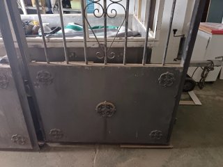 Cancelas de hierro macizo 250x160
