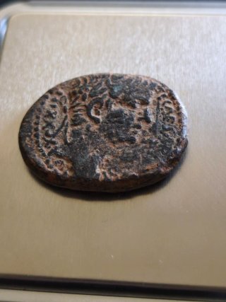 Moneda Romana Emperador Tiberio
