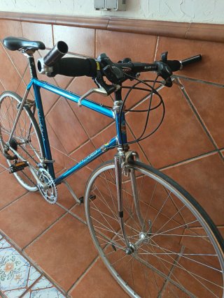Bicicleta Clásica Azul Macario