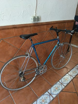 Bicicleta Clásica Azul Macario