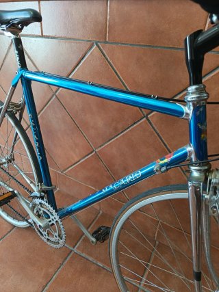 Bicicleta Clásica Azul Macario