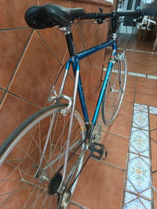Bicicleta Clásica Azul Macario