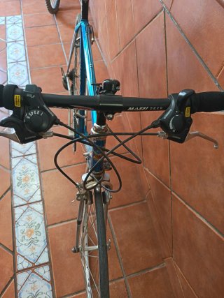 Bicicleta Clásica Azul Macario