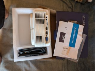 Proyector 5G WiFi Bluetooth Blanco