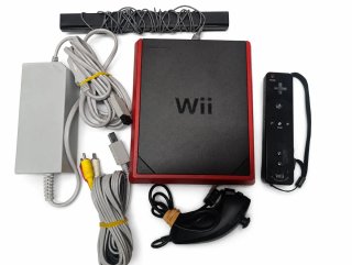Pack Nintendo Wii Mini Roja Negra