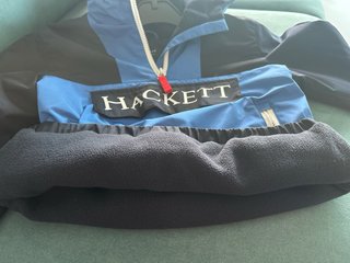 Chaqueta Hackett azul y negra niño