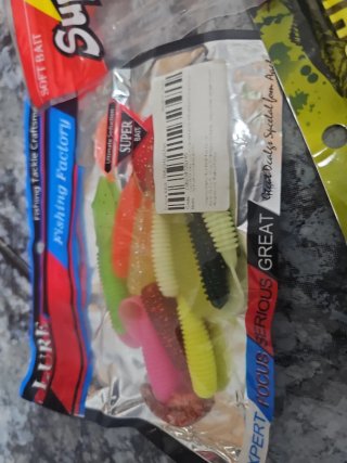 Lotes de señuelos de pesca blandos