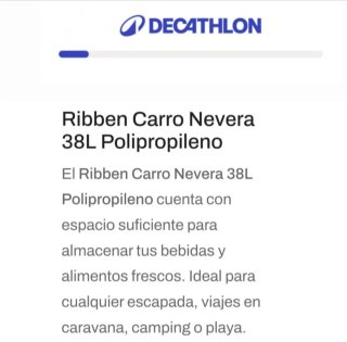 Carro Nevera Portátil ( Sin Estrenar)