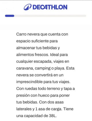 Carro Nevera Portátil ( Sin Estrenar)