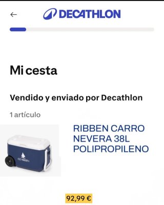 Carro Nevera Portátil ( Sin Estrenar)