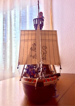 Barco Pirata Inglés 3550 Playmobil
