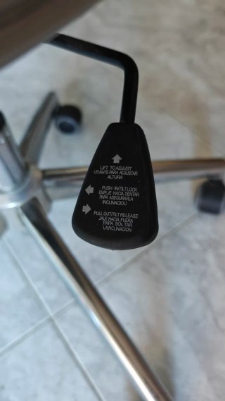 Silla de Oficina Ergonómica Negra