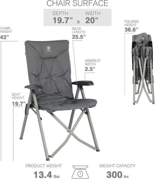 Silla Plegable EA Gris