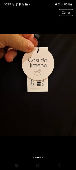 Vestido negro Casilda y Jimena nuevo con etiquetas
